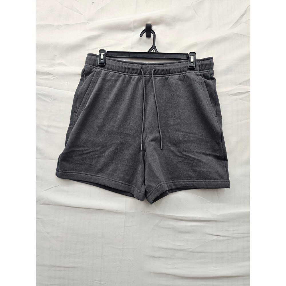 Aeropostale Mens Fleece Shorts Charcoal Cotton Blend Casual‎ Size Large